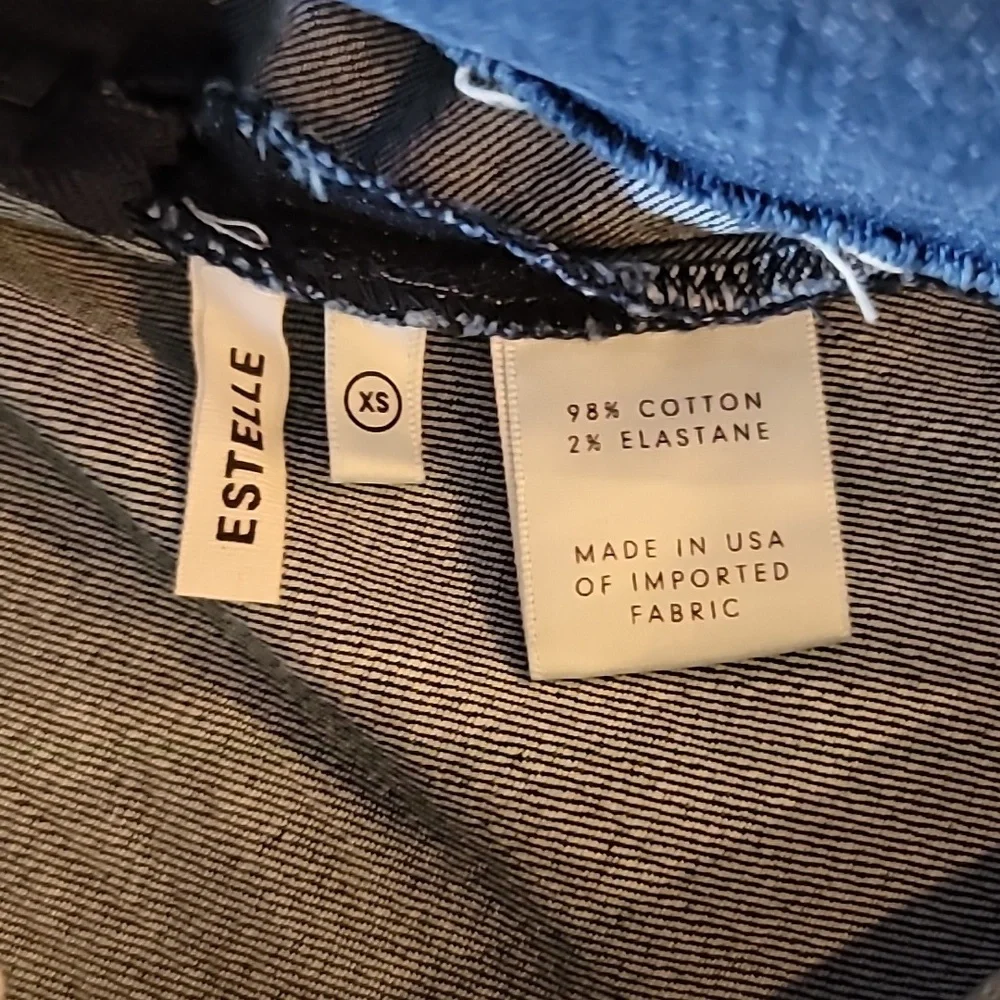 NWT GRLFRND "Estelle" Denim Dress - size XS - Picture 9 of 10